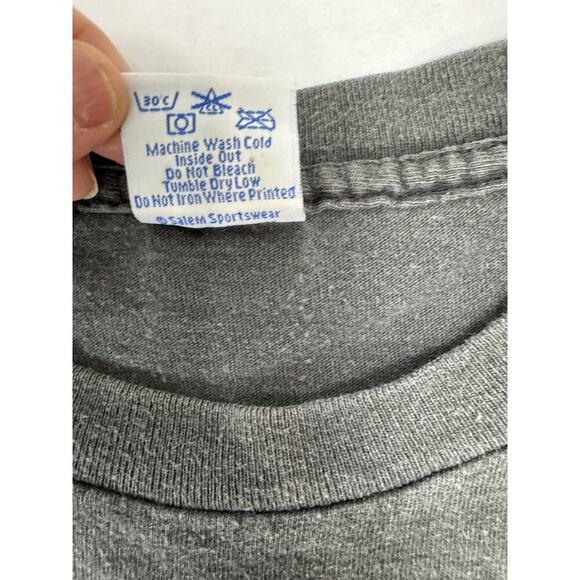 Vintage 1991 Chicago Bulls Back 2 Back Champions Rings Single Stitch Shirt Large - Picture 6 of 9